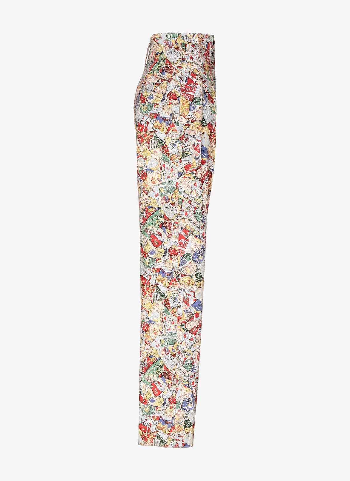 Wide Cut Pant ALAÏA MULTICOLOR WIDE CUT PANT